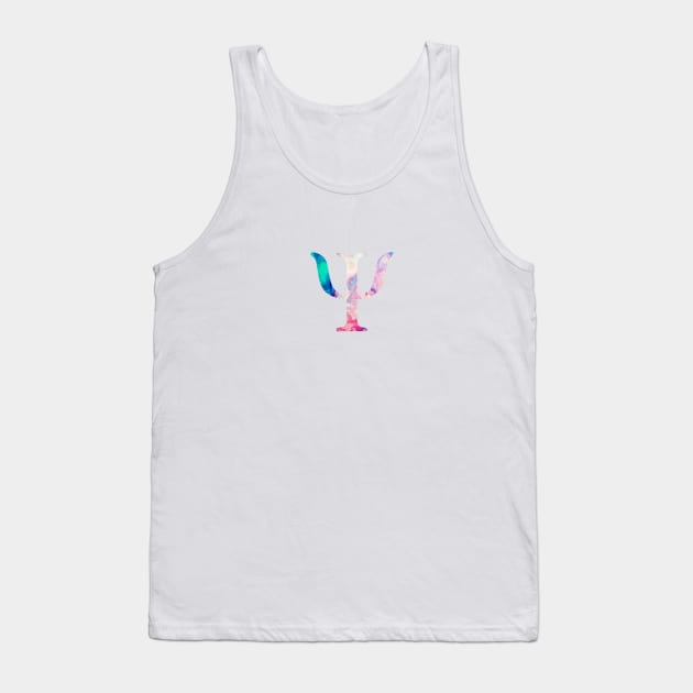 Rainbow Marble Psi Tank Top by AdventureFinder